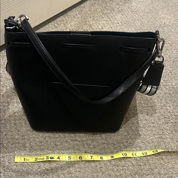 Michael Kors Black Crossbody Bag with Silver Accents - Picture 3 of 5